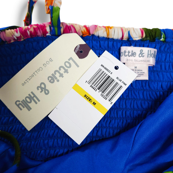 NWT B.O.G. Lottie & Holly Coordinated 2pc Set Crop Top & Skort Sz. M [8-10] Blue - Picture 5 of 8